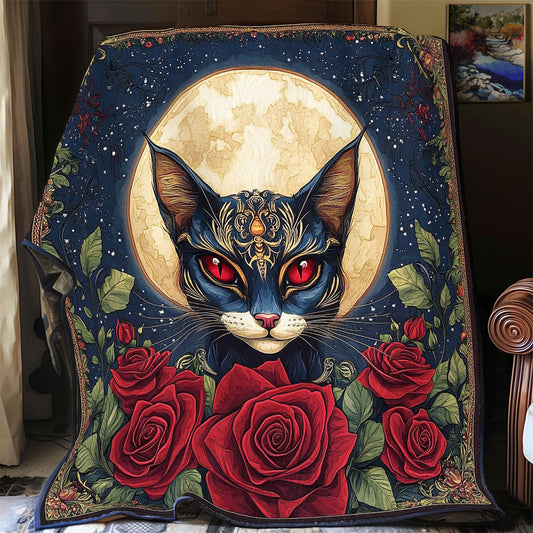 Mysterious Cat WX1601054CL Quilt