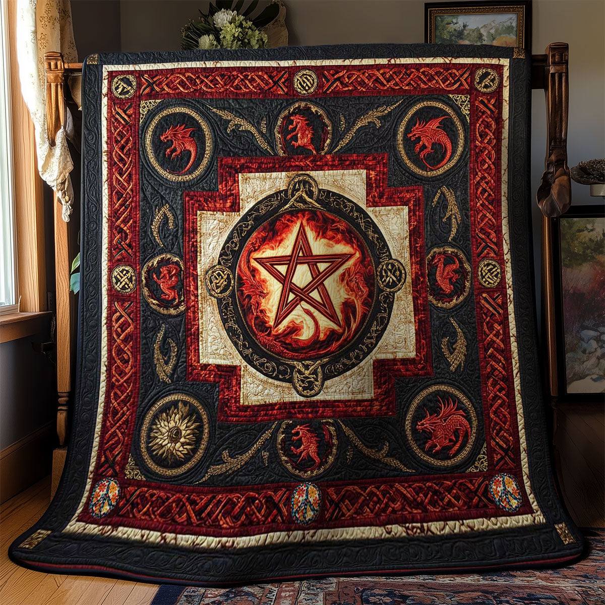 Celtic Flame Star WN1912051CL Quilt