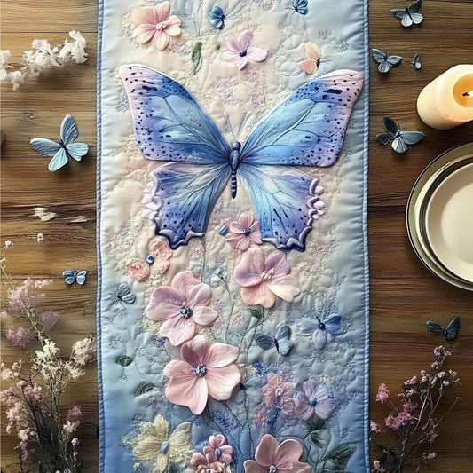 Dreamy Butterfly CW1205082CL Quilted Table Runner