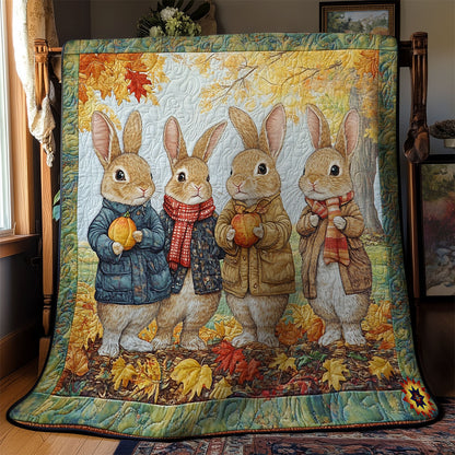 Autumn Rabbit WY1511013CL Quilt