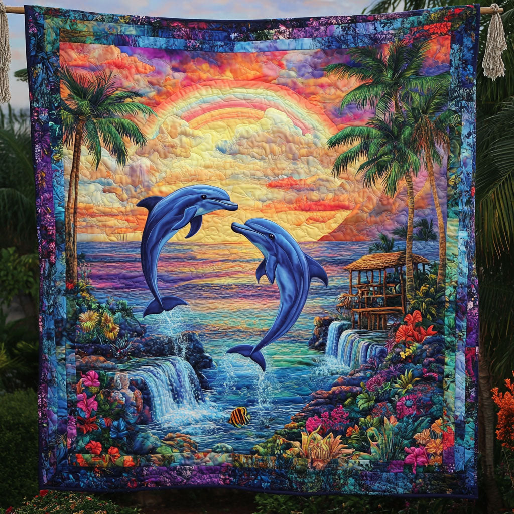 Dolphin Sea WT1501005CL Quilt