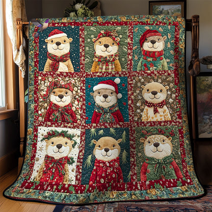 Festive Otter Joy WN2012001CL Quilt
