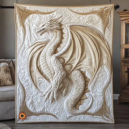 Majestic Golden Dragon YR2312011CL Quilt