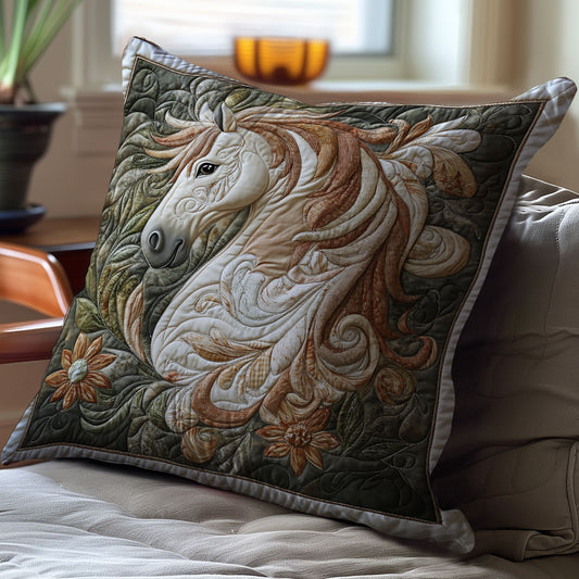 Majestic Horse WY2701037CL Quilt Pillow Case