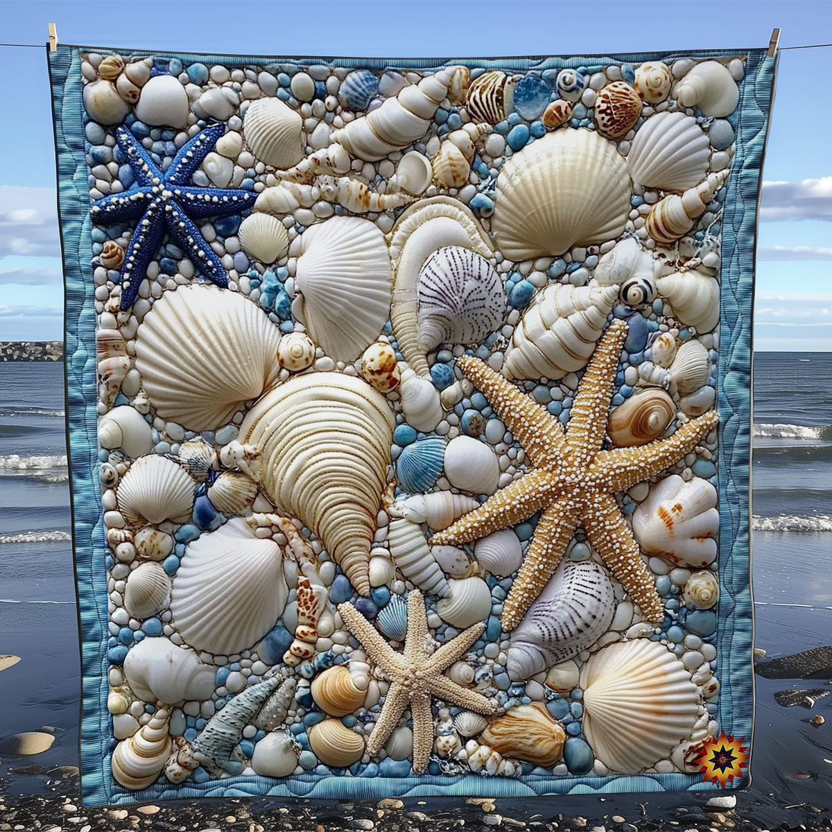 Marine Life WY0312059CL Quilt