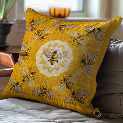 Bee Family WY2501006CL Quilt Pillow Case