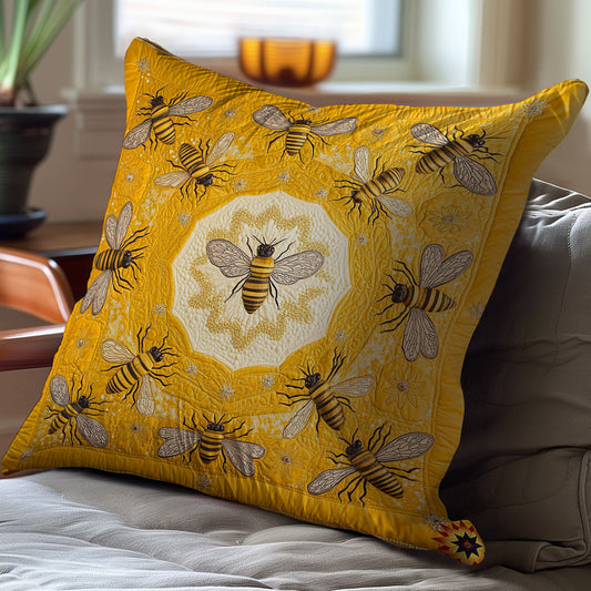 Bee Family WY2501006CL Quilt Pillow Case