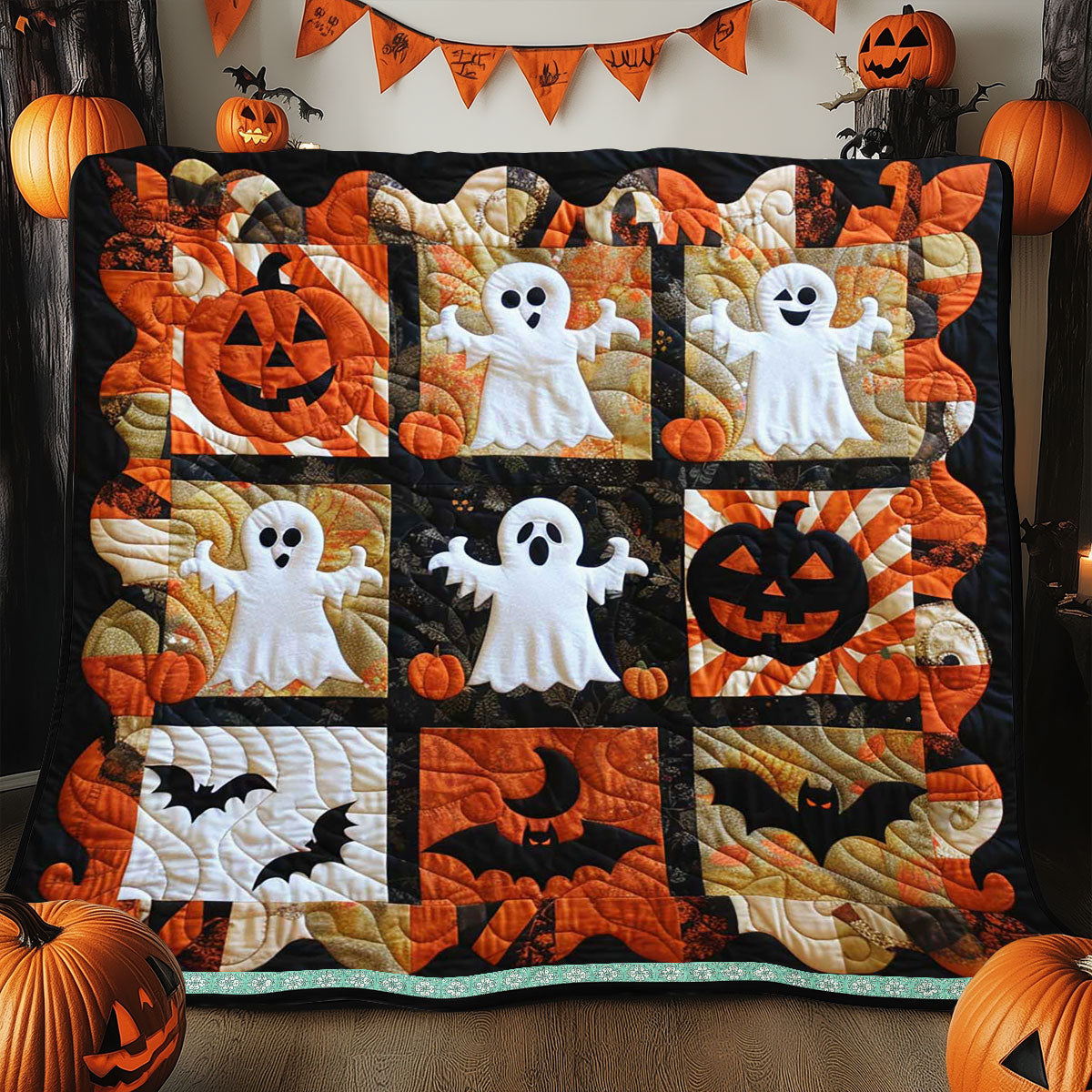 Spooky Halloween WJ2309022CL Quilt