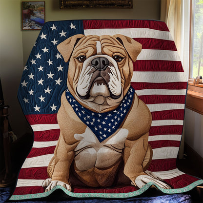 American Bulldog WX1411002CL Quilt