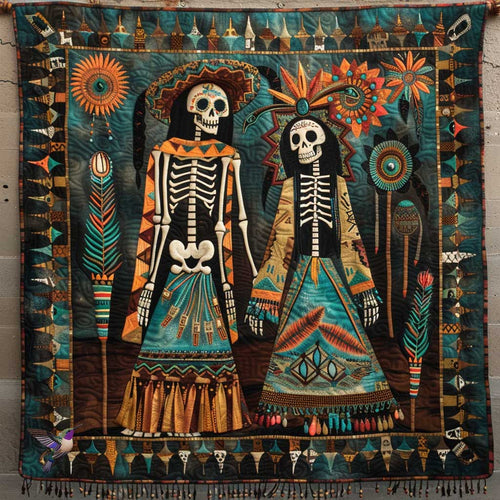 Skeletons In Splendor WN2610017CL Quilt