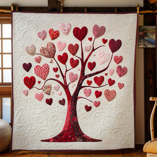 Valentine Heart Tree WY0602183CL Quilt