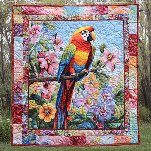 Parrot Flower WT2310007CL Quilt