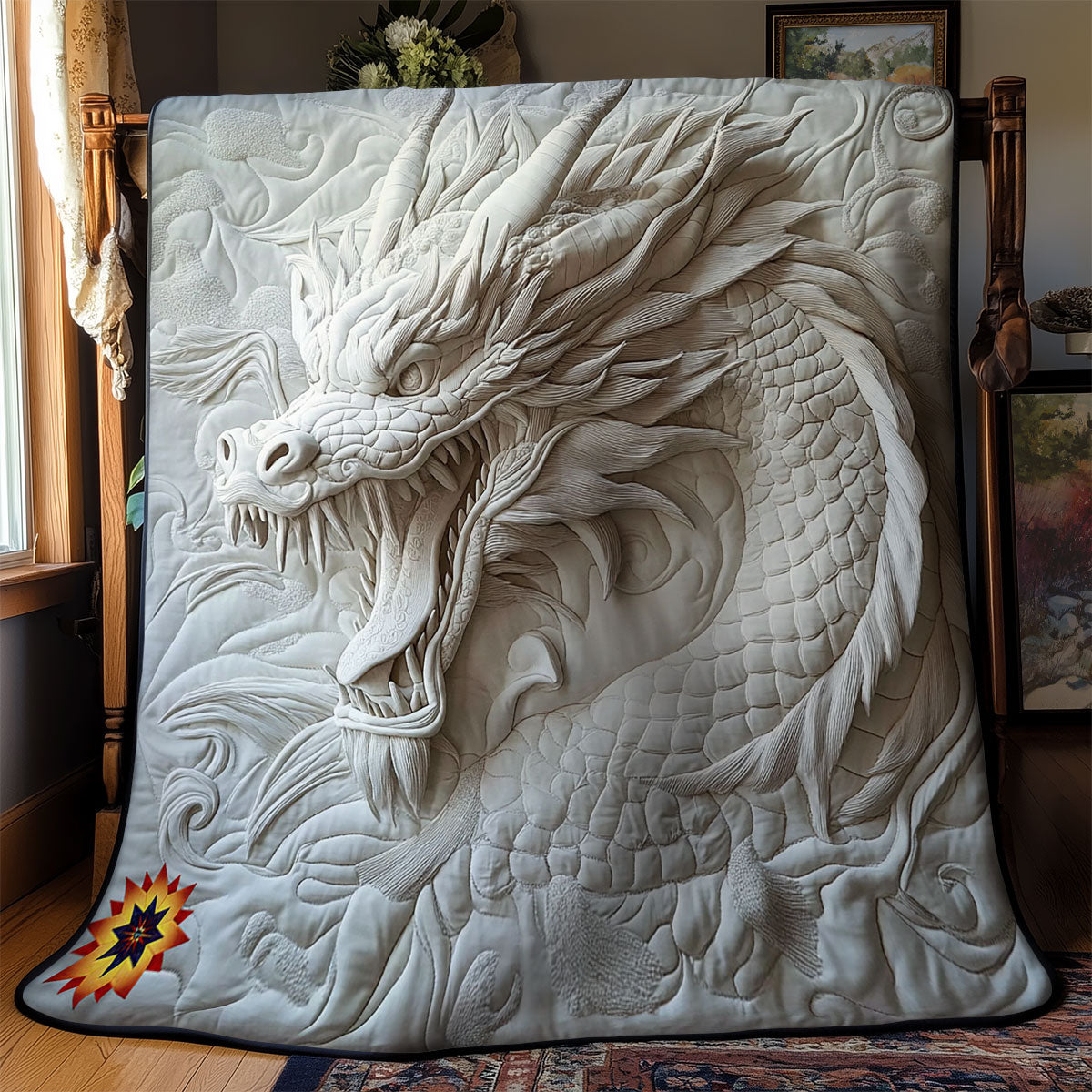 Asian Dragon WY0612023CL Quilt