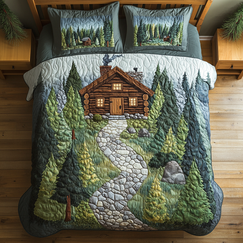 Pinewood Pathway YR1601034CL Duvet Cover Set