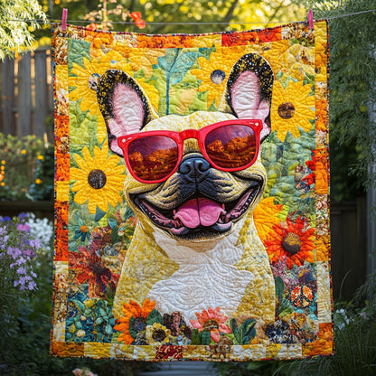 French Bulldog Happy WT2310019CL Quilt