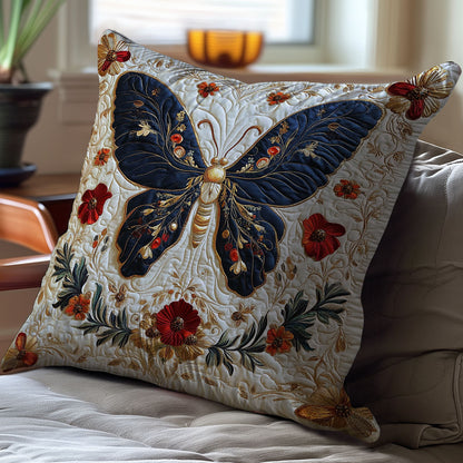 Midnight Butterfly WY0101027CL Quilt Pillow Case