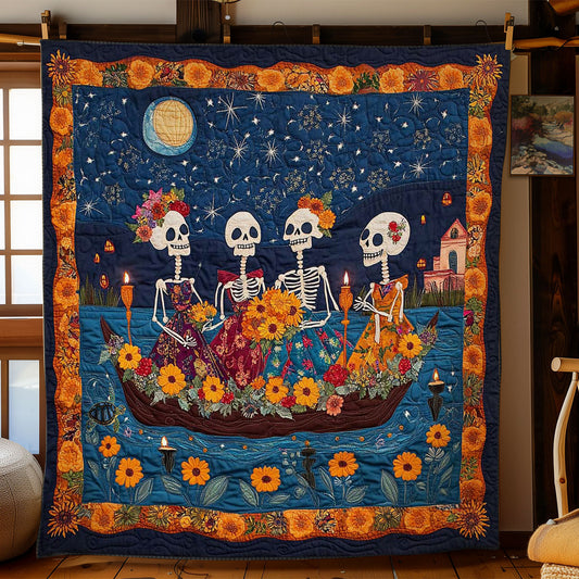 Skeleton Boat WN0611027CL Quilt