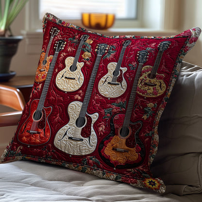 Guitar WY0912091CL Quilt Pillow Case