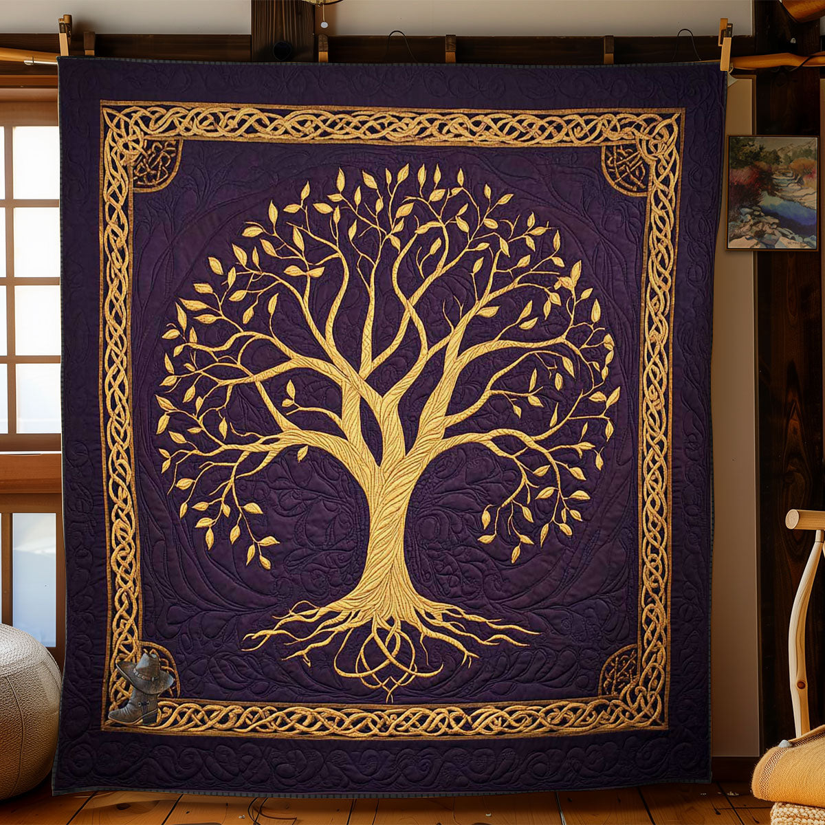 Celtic Tree Of Life WN1111030CL Quilt