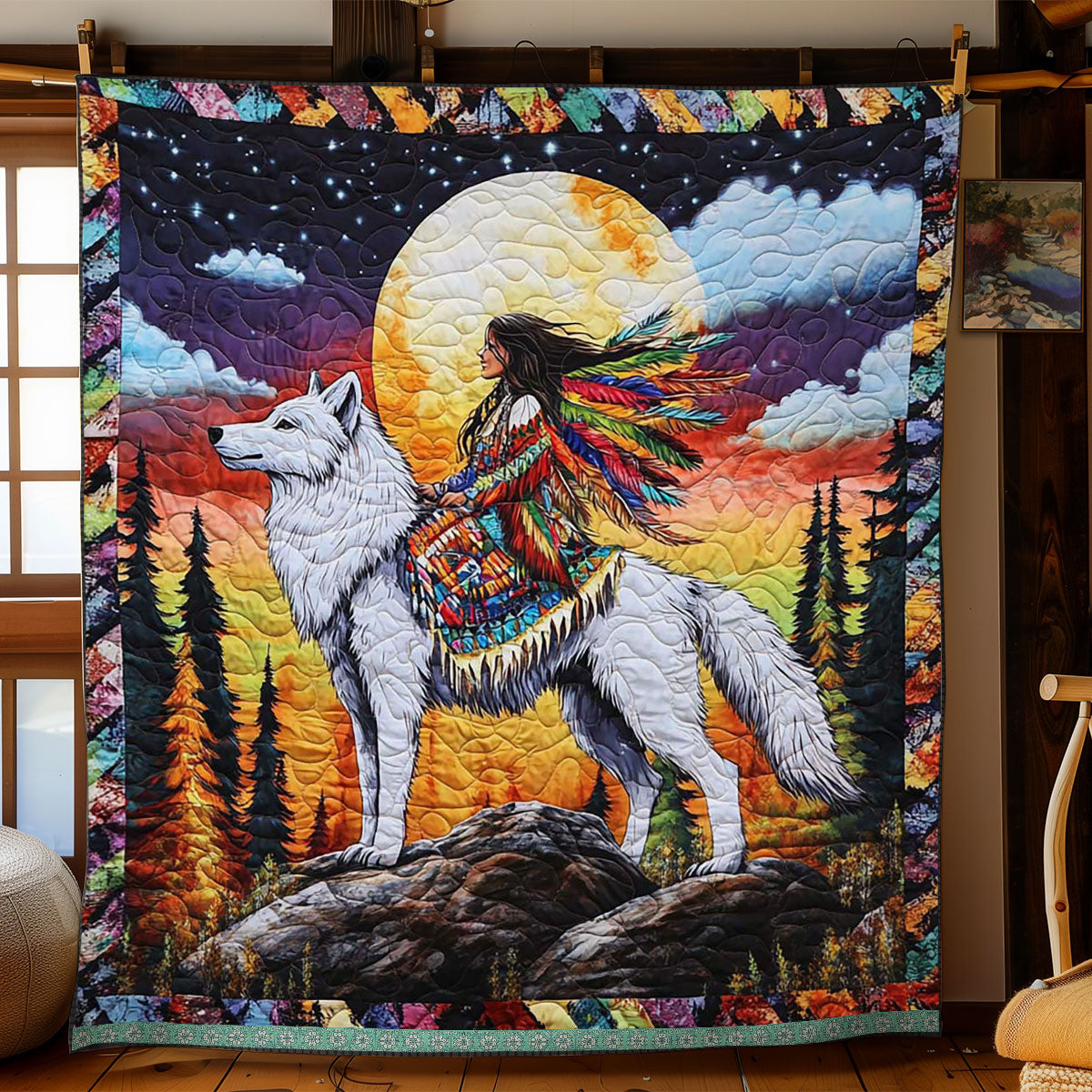 Native American WJ2709013CL Quilt