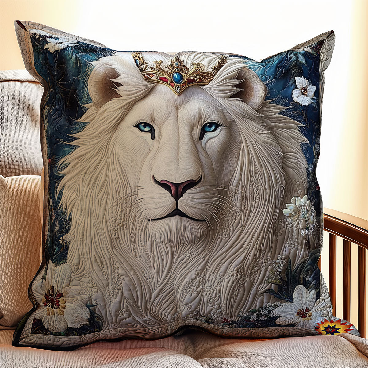 Snow Lion WY1012017CL Quilt Pillow Case