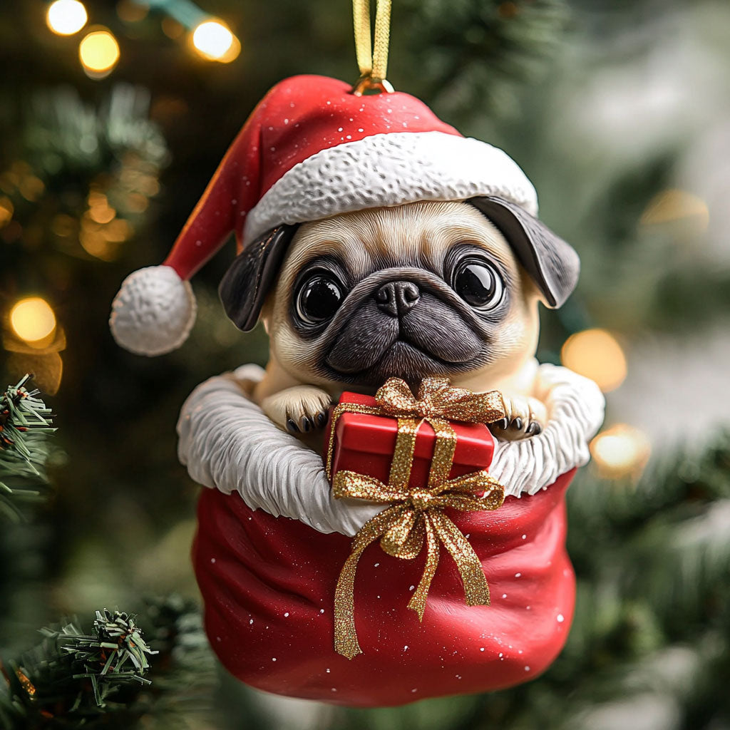 Holiday Snuggle CP1510009CL Christmas Ornament