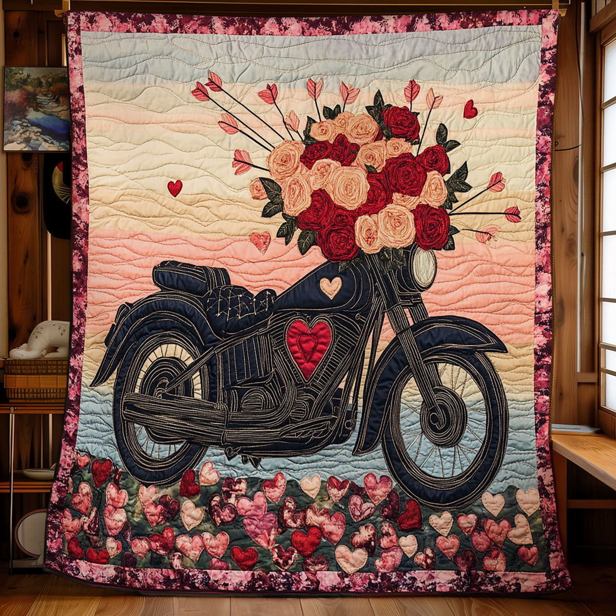 Rose Cruisers WY0202050CL Quilt
