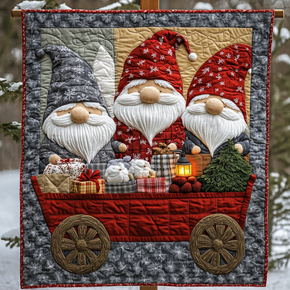 Snowy Gnome WG2509004CL Quilt