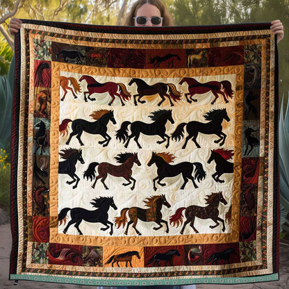 Horse Native American WJ1909010CL Quilt