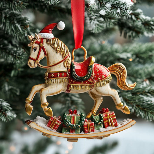 Christmas Rocking Horse XR1510021CL Christmas Ornament