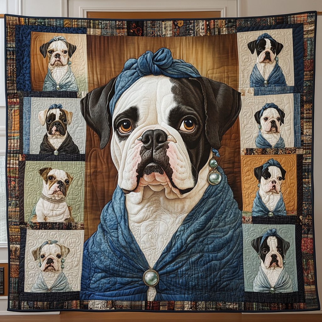 Classic Pearl Bulldog WN2509088CL Quilt