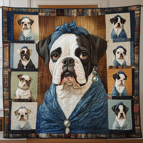 Classic Pearl Bulldog WN2509088CL Quilt