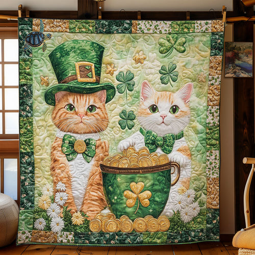 Lucky Charm Cats WN1912001CL Quilt