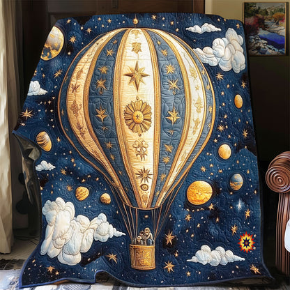Galaxy Hot Air Balloon WY2211021CL Quilt