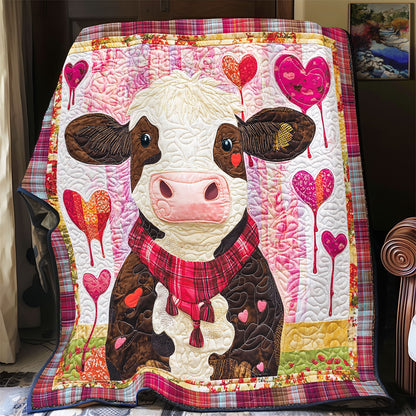 Valentine Cow WX0801042CL Quilt