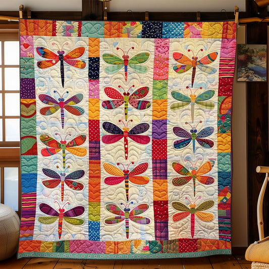 Patchwork Dragonflies WJ1209021CL Quilt