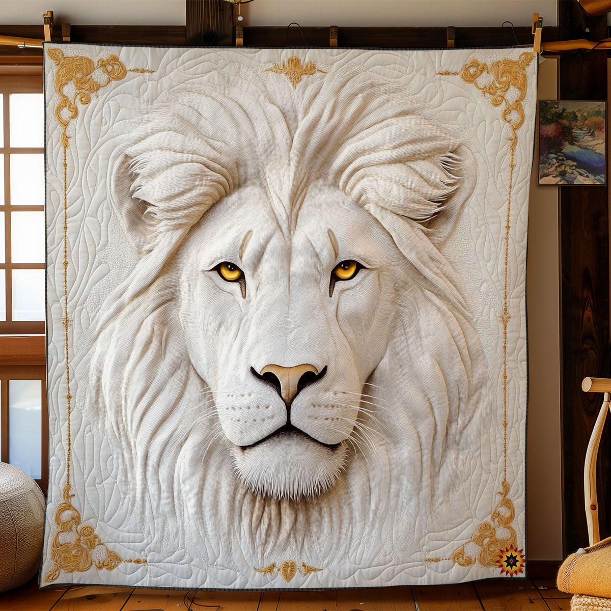 Lion WY2111044CL Quilt