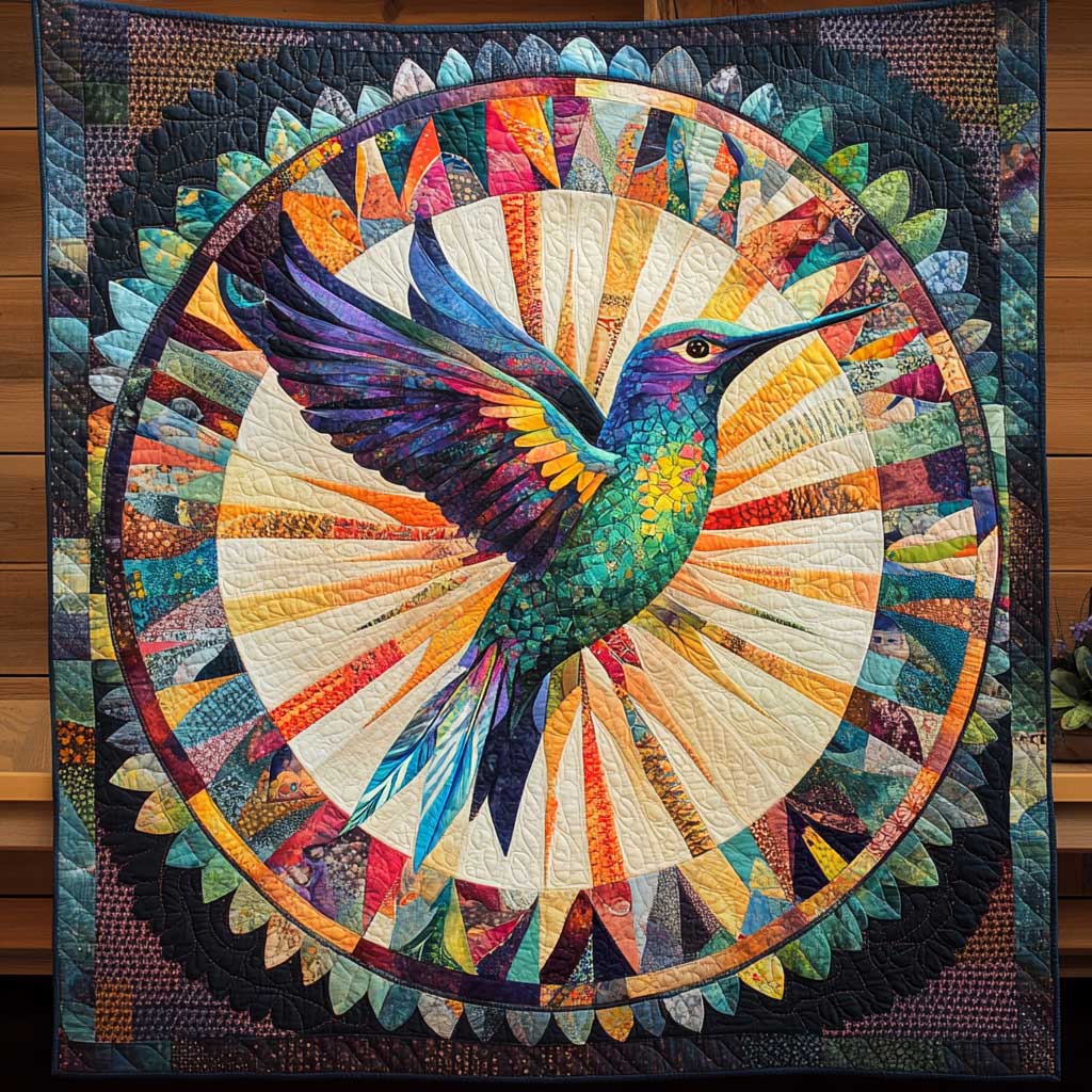 Hummingbird Symphony WN2609036CL Quilt