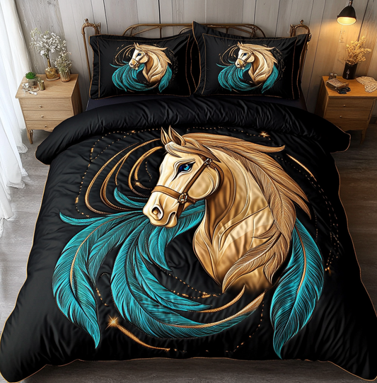 Gilded Stallion YR0601017CL Duvet Cover Set