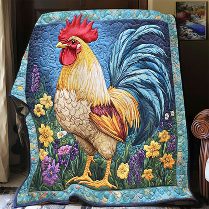 Blue Chicken WY1911062CL Quilt