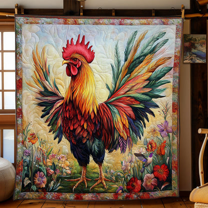 Rooster WY1811040CL Quilt
