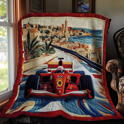 F1 Car WY0712042CL Quilt