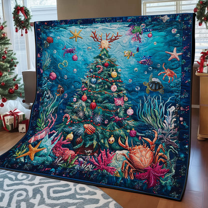 Ocean Christmas Tree WY2211032CL Quilt