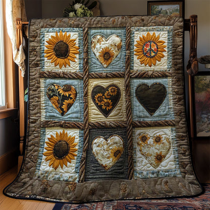 Rustic Heart WN2211018CL Quilt