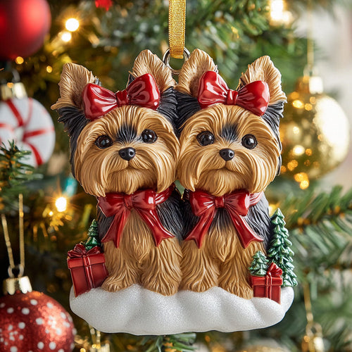 Snowy Duo CP1710053CL Christmas Ornament