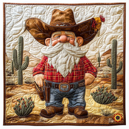 Cowboy Gnome WY0712006CL Quilt