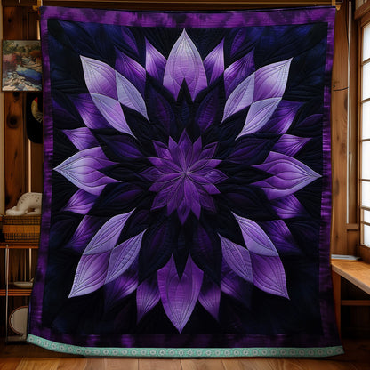 Purple Mystique Bloom WN1309037CL Quilt