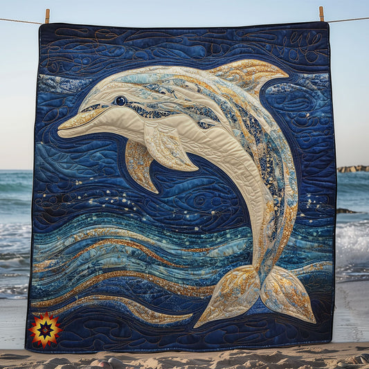 Twinkle Dolphin WY2711012CL Quilt