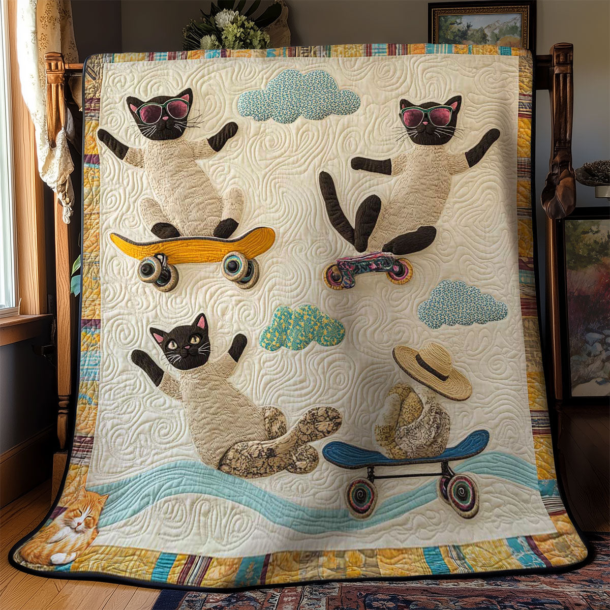 Fun Siamese WN2311064CL Quilt