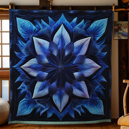 Mystic Blue Blossom WN1309003CL Quilt